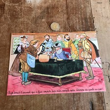 gravure N514 caricature jean