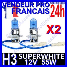  X2 AMPOULES XENON H3 55W