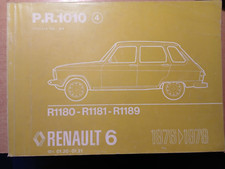 Renault 6 R6 R1180 R1181 R1189