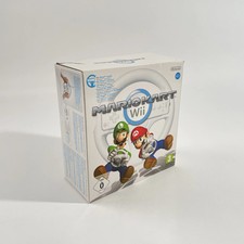 Nintendo Wii Mario Kart + Volant Wii Wheel EUR état correct