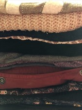 Lot revendeur friperie 15 Vêtements Hauts femme taille M automne / hiver