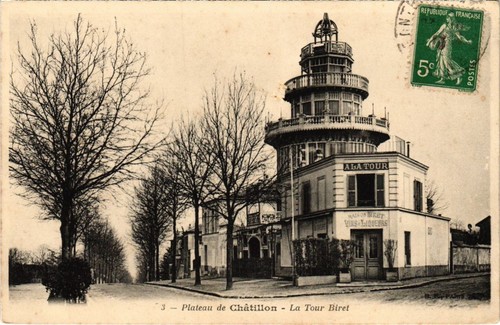 Cpa plateau chatillon - cpa,