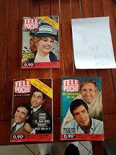 LOT 3 magazines tv 1970 télé