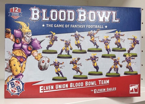 Blood bowl équipe elfe union - blood,