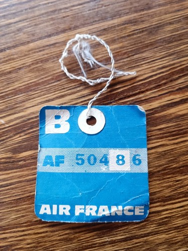 Air france ancienne etiquette - air,