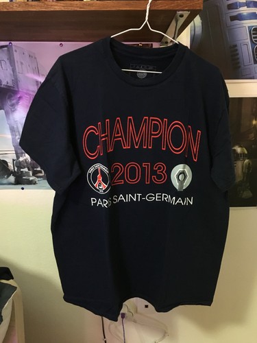Tee shirt psg champion - shirt, 2013