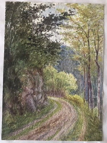Peinture aquarelle originale - aquarelle,