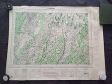 Carte ancienne IGN Aubenas