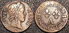 Louis XIV - denier tournois