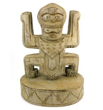 Totem "Koh Panak" en Bois 30cm