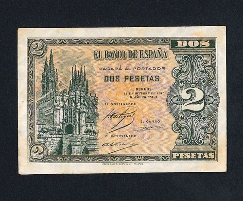 spain 2 pesetas
