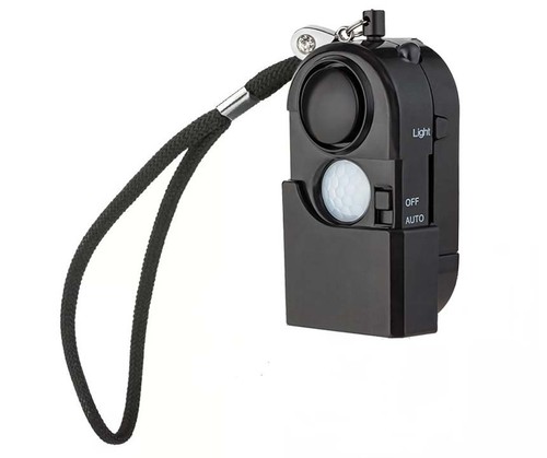 Portable motion sensor alarm - portable,