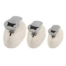 Perforatrice à motif | Lot de 3 perforatrices | Papillons en 3 tailles différ...