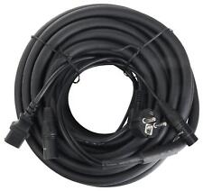 CABLE CONNECTEUR HYBRIDE XLR IEC LIVE SONORISATION DJ PA AUDIO 15M