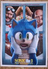 Affiche / Poster du film d'animation "Sonic 3" -  29,7 x 42 cm