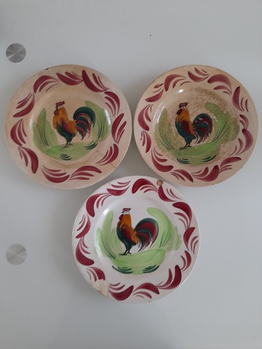 Lot anciennes assiettes - lot,