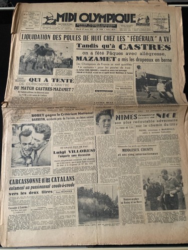 Midi olympique journal - midi,