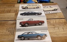 Catalogue brochure Prospectus Peugeot gamme 1971 204 304 404 504