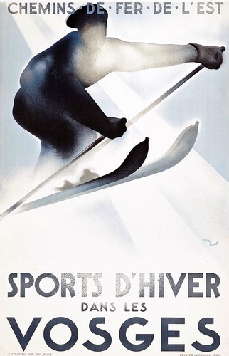 Affiche chemin fer - affiche, est