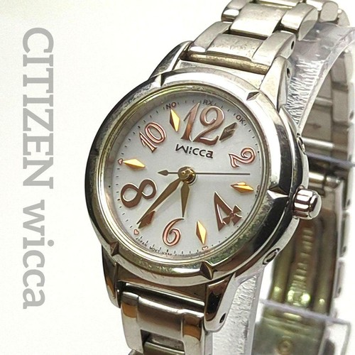 Montre solaire citizen wicca - montre,