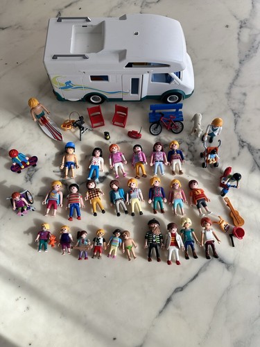 Gros lot playmobil camping - lot, car