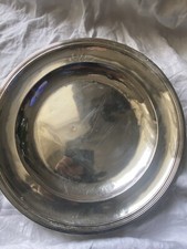 Plat Assiette En Argent 1 Coq