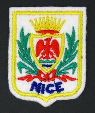 Ecusson brodé (patch／crest embroidered) ♦ Nice