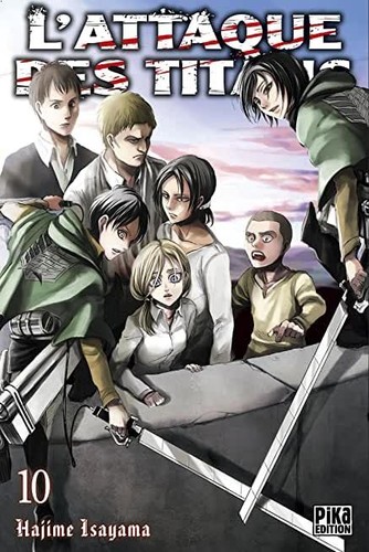 Livre attaque des titans - livre,