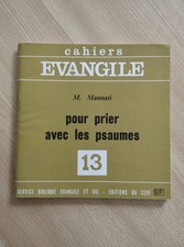 Cahiers Evangile 13 : pour