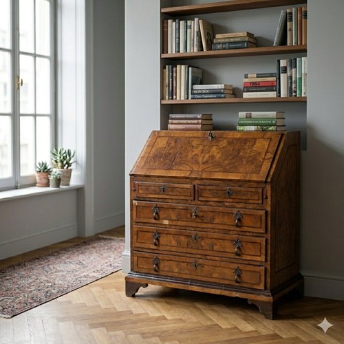 Abattant ancien noyer bruyère - ancien,