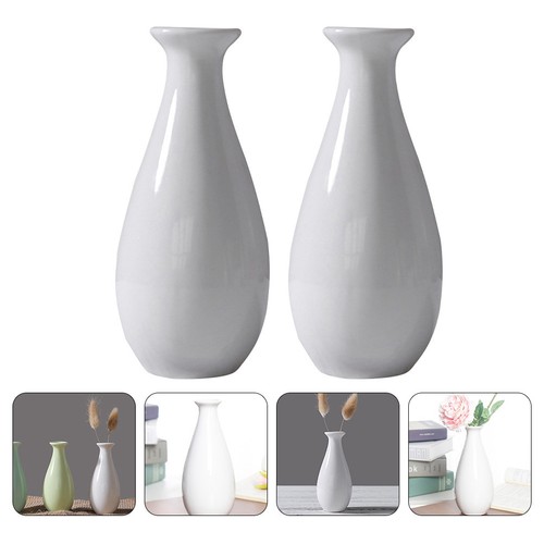 Pcs vase fleur blanc - vase,
