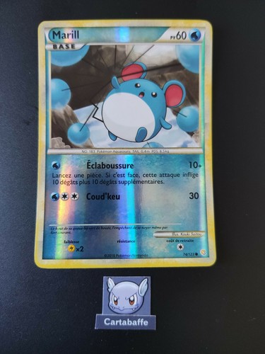 Carte pokémon marill 123 - marill, 74/123