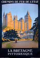 Affiche chemin de fer Etat -