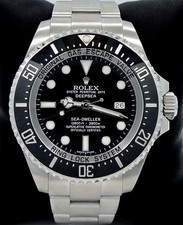 ROLEX SEA-DWELLER DEEPSEA 116660 Montre Oyster SS Céramique Bezel État Mint
