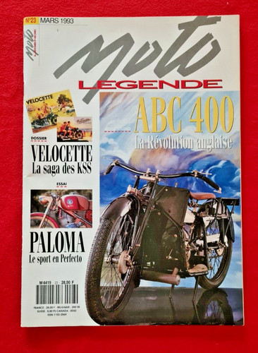 0104 moto légende abc - 0104,