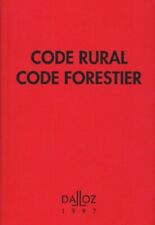 Code rural - code forestier 1997 - Dalloz-sirey - V508908