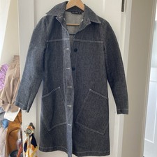 Cop Copine Blue Denim Coat