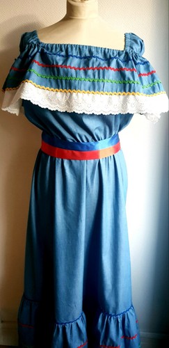 Robe carabela haïtienne tenue - robe,