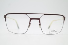 Lunettes BAJAZZO Enzo 4 Bronze Argent Or Ovale Monture De Lunettes Neuves