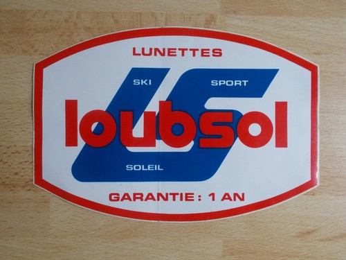 Autocollant lunettes ski - autocollant, de