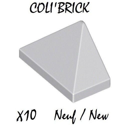 Lego 15571 10x brique pente - 10x,