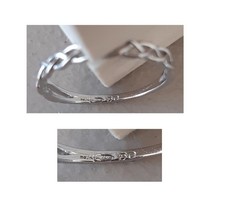 Bague femme argent blanc 925/1000 motif tresse MESSINA taille 50