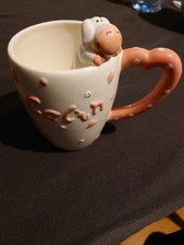 Mug vache Rose Coeur En Céramique 