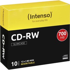 CD-RW vierge 700 Mo Intenso