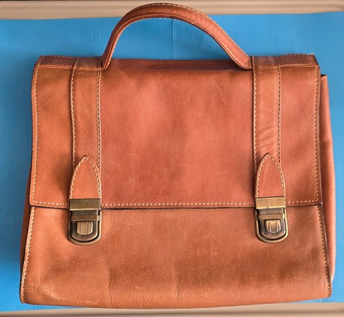 Cartable vintage cuir - vintage, en