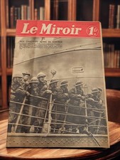 Ancien magazine Le Miroir 1940