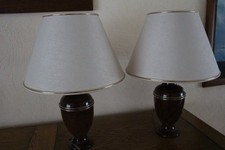 Somptueuse paire de Lampes signées Louis Drimmer
