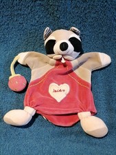 doudou et compagnie marionnette raton  laveur TBE