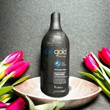 Kit Lissage Au Tanin Salvatore Blue Gold Premium 1L Traitement Lissant