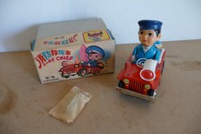 jeep willys pompier ms 864 tin toy fire chief red china fire chief